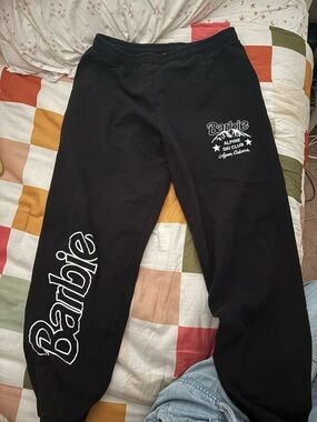 Black Barbie Sweatpants